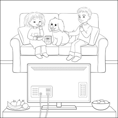 Bild att färglägga