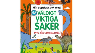 Bok med dinosaurier på.