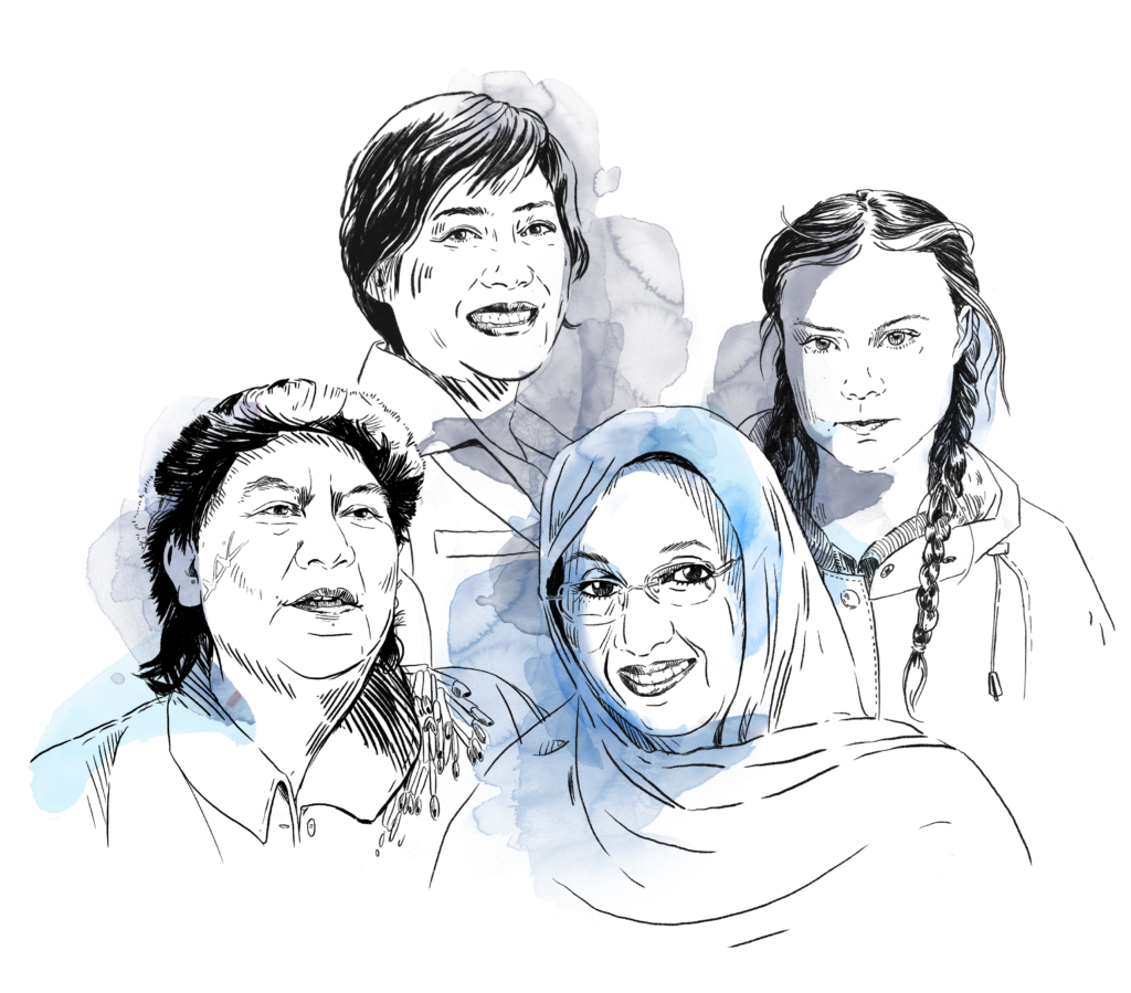 Pristagarna till årets Right Livelihood Award.