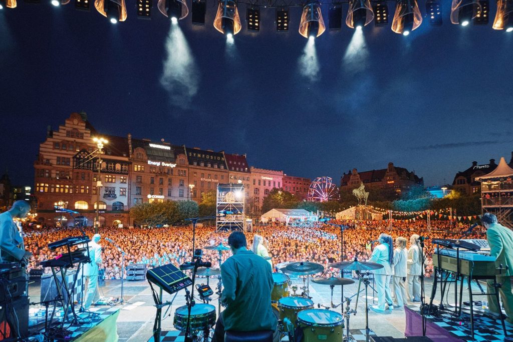 Stora scenen på Malmöfestivalen