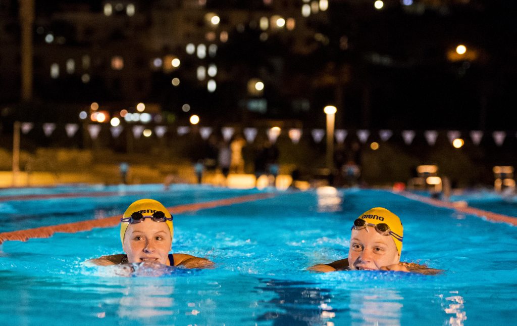 Systrarna Sophie Hansson och Louise Hansson