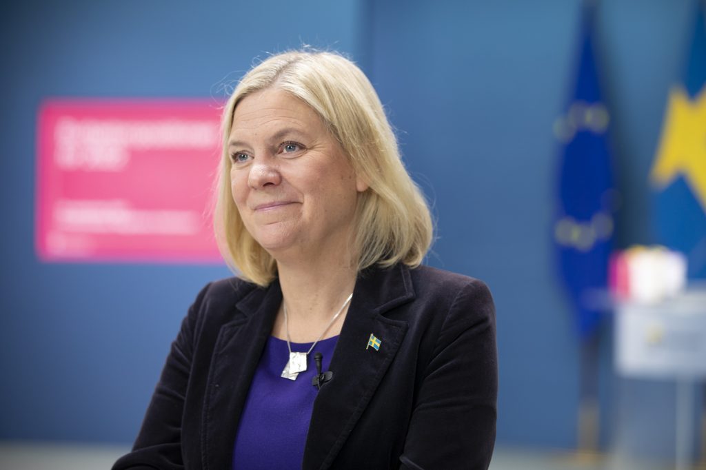 Bild på Magdalena Andersson.